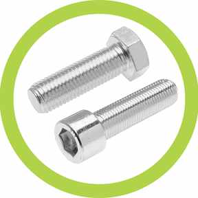 Bolts And Screws With Iso Metric Thread - Inox