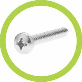 Viti autofilettanti a testa cilindrica - inox