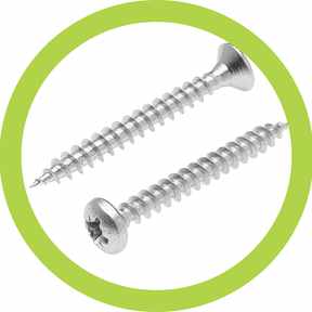 Wood Screws - Inox
