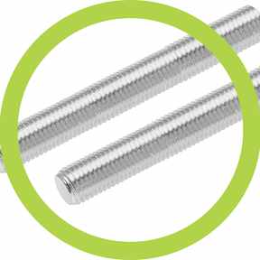 Metric Threaded Rods - Inox