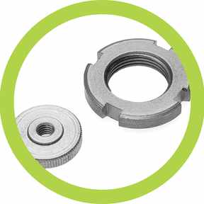 Ghiere e Rosette - inox