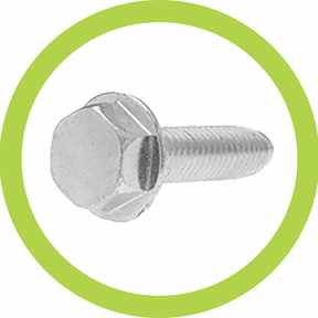 Viti autofilettanti a testa esagonale - inox