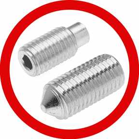 Socket Set Screws - 8.8
