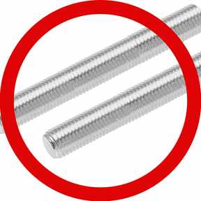 Metric Threaded Rod S - 8.8