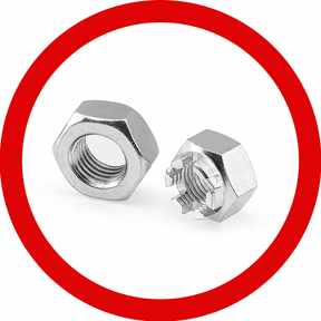 Hex Nuts - 8/6S