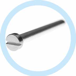 Viti per metallo con intaglio - Materiali Plastici