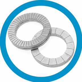 Rondelle autofrenanti - Acciaio per molle