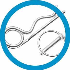 Copiglie e spinotti - Acciaio per molle