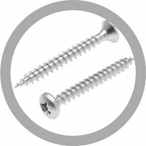 Viti per legno - Acciaio