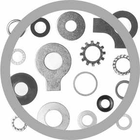 Rondelle e Piastrine - Acciaio