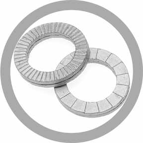 Rondelle autofrenanti - Acciaio