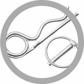 Copiglie e spinotti - Acciaio