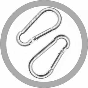 Moschettoni - Acciaio