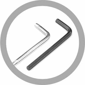 Chiavi esagonali - Acciaio