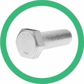 Hexagon Bolts And Screws - 4.8