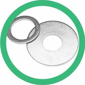 Rondelle e Piastrine Piane - 4.8