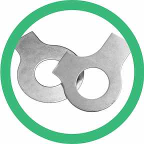 Rondelle sottovite di sicurezza - 4.8