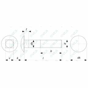 carriage bolts (mushroom head square neck bolts screws)
