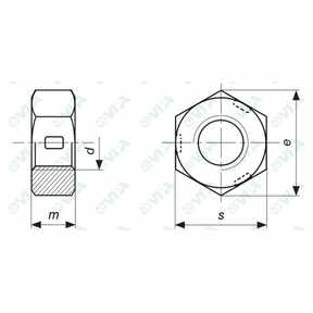triblock hex lock nuts