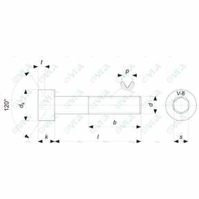 hex socket head cap screws fine thread