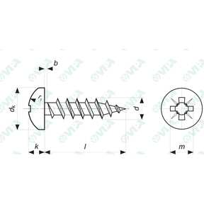 pozi pan head chipboard screws